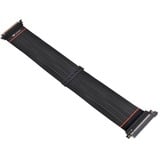 Thermaltake PCI-E 4.0 Extender 600mm 0,6 m, Cavo di prolunga Nero, 0,6 m, PCI-E x16 (Gen 3.0), PCI-E x16 (Gen 3.0), Maschio, Maschio, Dritto