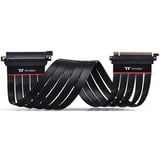 Thermaltake PCI-E 4.0 Extender 600mm 0,6 m, Cavo di prolunga Nero, 0,6 m, PCI-E x16 (Gen 3.0), PCI-E x16 (Gen 3.0), Maschio, Maschio, Dritto