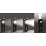 Wiha Torcia portatile 1.200 lm, Torcia elettrica Nero/Rosso
