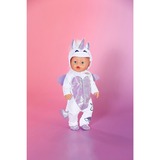 ZAPF Creation BABY born Unicorn Onesie 43cm, Accessori della bambola BABY born Unicorn Onesie 43cm, Tuta per bambola, 3 anno/i