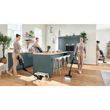 Bosch BCS1041WAC Scopa elettrica, Unlimited 10, Bianco, Aspirapolvere verticale Nero/Bianco, Unlimited 10, Bianco, Aspirapolvere elettrica, Senza sacchetto, Nero, Bianco, 0,4 L, Secco, HEPA