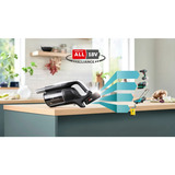 Bosch BCS1041WAC Scopa elettrica, Unlimited 10, Bianco, Aspirapolvere verticale Nero/Bianco, Unlimited 10, Bianco, Aspirapolvere elettrica, Senza sacchetto, Nero, Bianco, 0,4 L, Secco, HEPA