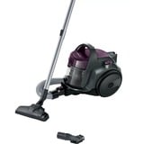 Bosch BGC05AAA1 Serie 2 Aspirapolvere senza sacco Viola viola/grigio, 700 W, A cilindro, Secco, Senza sacchetto, 1,5 L, HEPA