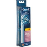 Braun Sensitive Clean 8 pz Bianco, Testina bianco, 8 pz, Bianco, 3 mese(i), Extra morbido, Oral-B, Scatola