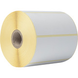 Brother BDE-1J050102-102 etichetta per stampante Bianco Etichetta per stampante autoadesiva Bianco, Etichetta per stampante autoadesiva, Etichetta fustellata, Trasferimento termico, Rettangolo, TD-4410D, TD-4420DN, TD-4520DN, TD-4550DNWB