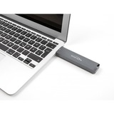 DeLOCK Custodia esterna M.2 NVMe PCle SSD, SATA SSD, Disk enclosure grigio