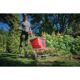 EINHELL Carro spargitore a batteria Power X-Change GE-SR 18/22 Li-Solo, 18 Volt, Spalmatore di graniglia rosso/Nero