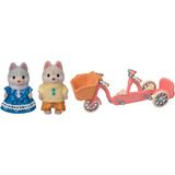 EPOCH Sylvanian Families - Set Gioco Tandem con Figure, Giochi di costruzione 