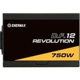 Enermax Revolution D.F.12 750W, Alimentatore PC Nero
