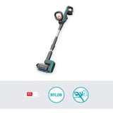 GARDENA Pulitore multiuso a batteria AquaBrush Patio 18V P4A, Detergente per pavimenti duri grigio/Turchese