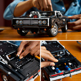 LEGO Technic Fast and Furious Dodge Charger R/T Auto, Giochi di costruzione Kit Modellismo per Adulti STEM da Collezione, Regalo Nostalgico, Set da costruzione, 18 anno/i, Plastica, 1516 pz, 2,15 kg