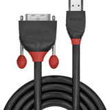 Lindy Cavo HDMI a DVI, Black Line Nero