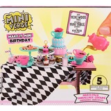MGA Entertainment Make It Mini Birthday Multipack, Bricolage Miniverse Make It Mini Birthday Multipack, 8 anno/i, Multicolore, Plastica, Resina