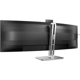 Philips 49B2U6900CH/00 Monitor PC 124 cm (48.8") 5120 x 1440 Pixel Dual QHD LCD Nero, Monitor LED grigio scuro/Argento, 124 cm (48.8"), 5120 x 1440 Pixel, Dual QHD, LCD, 4 ms, Nero