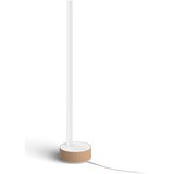 Philips Lampada da tavolo Signe gradient, Luce LED bianco/legno, Philips Hue White and Color ambiance Lampada da tavolo Signe gradient, Lampada da tavolo intelligente, Bluetooth/Zigbee, Bianco, LED, Alluminio, Legno, Lampadina/e non sostituibile/i