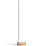Philips Lampada da tavolo Signe gradient, Luce LED bianco/legno, Philips Hue White and Color ambiance Lampada da tavolo Signe gradient, Lampada da tavolo intelligente, Bluetooth/Zigbee, Bianco, LED, Alluminio, Legno, Lampadina/e non sostituibile/i