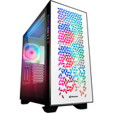 Sharkoon ELITE SHARK CA300H Ricondizionato, Torre grande telaio bianco