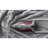 Tefal Smart Protect Plus FV6870 Ferro da stiro a secco e a vapore Piastra Durilium Airglide 2800 W Rosso grigio/rosso scuro, Ferro da stiro a secco e a vapore, Piastra Durilium Airglide, 2 m, 260 g/min, Rosso, 40 g/min