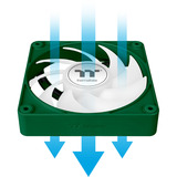 Thermaltake CT140 EX ARGB Sync PC Cooling Fan Racing Green, Ventola verde