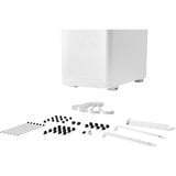 be quiet! Pure Base 501 LX White Midi Tower Bianco, Chassis Tower bianco, Midi Tower, PC, Bianco, ATX, micro ATX, Mini-ATX, Acrilonitrile butadiene stirene (ABS), Vetro, Acciaio, Gaming