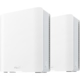 ASUS ZenWiFi BT8 (2-pack) Tri-band (2,4 GHz/5 GHz/6 GHz) Wi-Fi 7 (802.11be) Bianco 3 Interno, Router bianco, Bianco, Interno, Sistema Mesh, Potenza, 548 m², Tri-band (2,4 GHz/5 GHz/6 GHz)