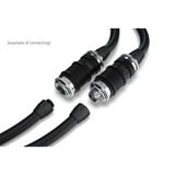 Alphacool ES Schnellverschluss BLH1A PushIn Set IG-IG, Connessione Nero (opaco)/cromo