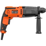 BLACK+DECKER Martello perforatore BEHS01K-QS, Trapano a percussione Nero/Orange
