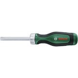 Bosch Cacciavite a cricchetto con set di punte, 13 pezzi, Set di bit verde/Nero