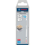 Bosch Lama per seghetto alternativo PRO Multi Material spessi e sottili T345XF, 132mm, Lama per sega Nero