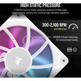 Corsair iCUE LINK RX120 RGB Triple Ricondizionato, Ventola bianco