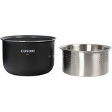 Cosori Cuociriso multiplo Nero, 0 Litri Nero, Nero, Argento, 5 L, LED, Touch, 1 h, 970 W