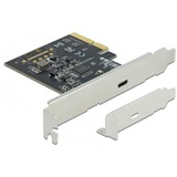 DeLOCK 89036 scheda di interfaccia e adattatore Interno PCIe, USB 3.2 Gen 2 (3.1 Gen 2), Controller USB PCIe, PCIe, USB 3.2 Gen 2 (3.1 Gen 2), A basso profilo, PCIe 3.0, Acciaio inossidabile, PC