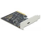 DeLOCK 89036 scheda di interfaccia e adattatore Interno PCIe, USB 3.2 Gen 2 (3.1 Gen 2), Controller USB PCIe, PCIe, USB 3.2 Gen 2 (3.1 Gen 2), A basso profilo, PCIe 3.0, Acciaio inossidabile, PC