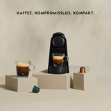 DeLonghi Essenza Mini EN85.B Automatica/Manuale Macchina per caffè a capsule 0,6 L, Macchina a capsula Nero, Macchina per caffè a capsule, 0,6 L, Capsule caffè, 1150 W, Nero