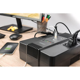 Digitus Gruppo di continuità All-in-One, 600VA/360Watt, UPS Nero