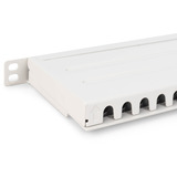 Digitus Pannello patch ad alta densità CAT 6A, classe EA, 24 porte, Patch Panel grigio