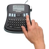 Dymo LabelManager ® ™ 210D - QWZ, Stampa etichette Nero/Argento, QWERTZ, D1, Trasferimento termico, 180 x 180 DPI, 12 mm/s, Nero, Argento