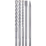 EINHELL Set di scalpelli e punte SDS Max, 5 pezzi, Set scalpello & trapano  