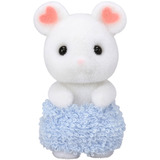 EPOCH Sylvanian Families - Set gioco bagno Topolini Marshmallow, Giochi di costruzione 