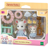 EPOCH Sylvanian Families - Set gioco bagno Topolini Marshmallow, Giochi di costruzione 