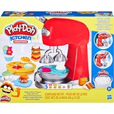 Hasbro Kitchen Creations Il Magico Mixer, impastatrice giocattolo con finti accessori da cucina, giocattolo per attività manuali per bambini e bambine, Impastare impastatrice giocattolo con finti accessori da cucina, giocattolo per attività manuali per bambini e bambine, Kit di cucina per bambini, 3 anno/i, Non tossico, Argilla, Multicolore