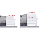 High Peak Busvorzelt Avio 2.0, Tenda grigio/Limone verde