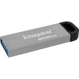Kingston DataTraveler Drive Flash USB Kyson da 256GB, Chiavetta USB argento, 256 GB, USB tipo A, 3.2 Gen 1 (3.1 Gen 1), 200 MB/s, Senza coperchio, Argento