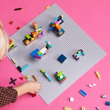 LEGO Classic Base grigia, Giochi di costruzione grigio, Set da costruzione, 4 anno/i, Plastica, 1 pz, 242 g