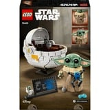 LEGO Star Wars 75403 Grogu e Carrozzina con Rana Sorgan e Minifigure di Grogu da Collezione, Giocattolo per Bambini 10+, Giochi di costruzione Giocattolo per Bambini 10+, Set da costruzione, 10 anno/i, Plastica, 1048 pz, 1,26 kg