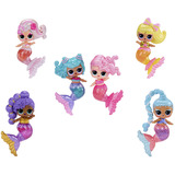 MGA Entertainment L.O.L. Surprise Mermaids! Makeover Magic Tots, Gioco figura L.O.L. Surprise! Mermaids! Makeover Magic Tots, Mini bambola, Femmina, 4 anno/i, Bambino/Bambina, Multicolore