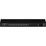 Netgear M4250-12M2XF Gestito L2/L3 2.5G Ethernet 1U Nero, Interruttore Gestito, L2/L3, 2.5G Ethernet, Full duplex, Montaggio rack, 1U