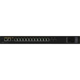 Netgear M4250-12M2XF Gestito L2/L3 2.5G Ethernet 1U Nero, Interruttore Gestito, L2/L3, 2.5G Ethernet, Full duplex, Montaggio rack, 1U