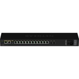 Netgear MSM4214X Gestito L2/L3 2.5G Ethernet 1U Nero, Interruttore Gestito, L2/L3, 2.5G Ethernet, Full duplex, Montaggio rack, 1U