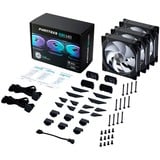 Phanteks D30-140 PWM Regular DRGB, Ventola Nero/Bianco